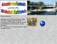 Tablet Screenshot of mittelschule-marktredwitz.de